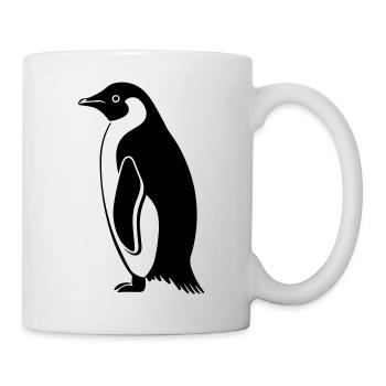 Pingouin - Mug blanc - blanc - Droite