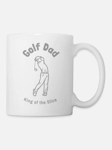 Golf Dad King of Slice - Mug - white