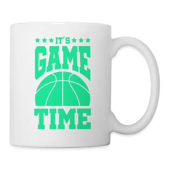 Son Gametime Basketball - Mug blanc - blanc - Droite