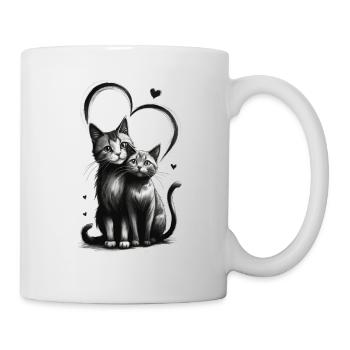 Cat Love - Mug - white - Right