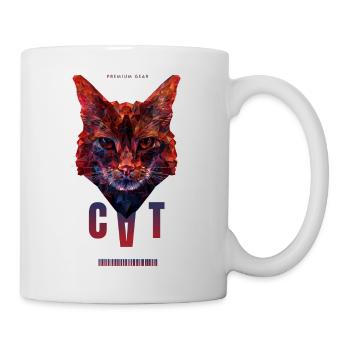 Geometric Cat Premium, for Cat Lovers - Mug - white - Right