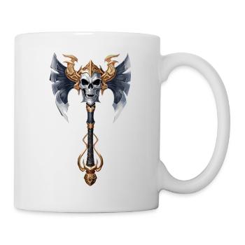 Wikinger Axt für einen Wikinger Nordmänner - Tasse - Weiß - Rechts