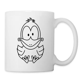 Réveil - Mug blanc - blanc - Droite