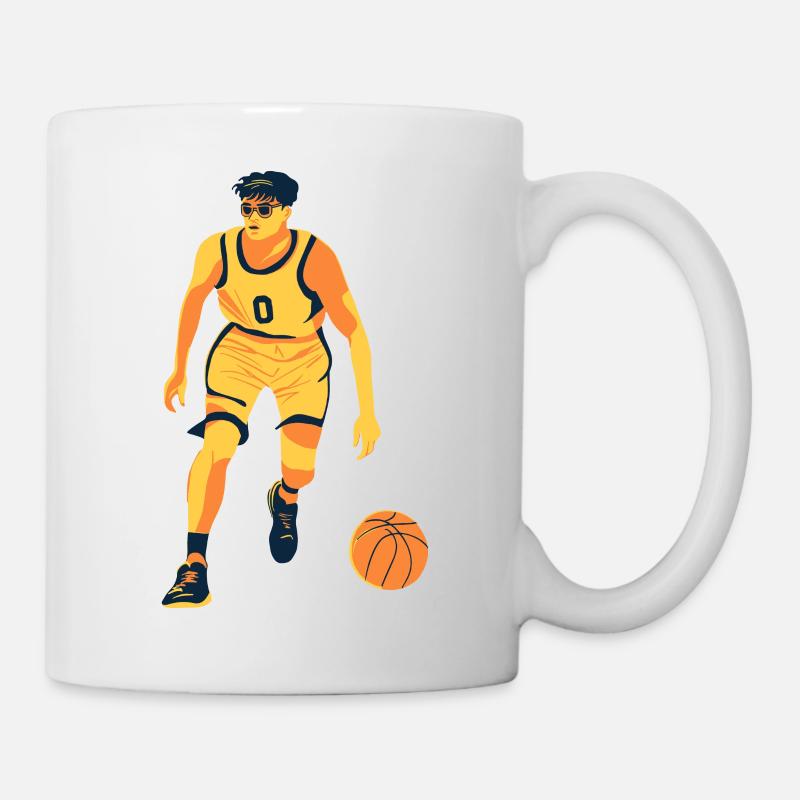 B-Baller Basketball - Tasse - Weiß