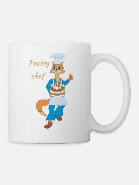 Pastry chef - Tasse - Weiß