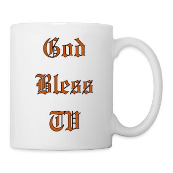 GodBlessTV - Mug - white - Right
