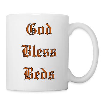 GodBlessBeds - Mug blanc - blanc - Droite
