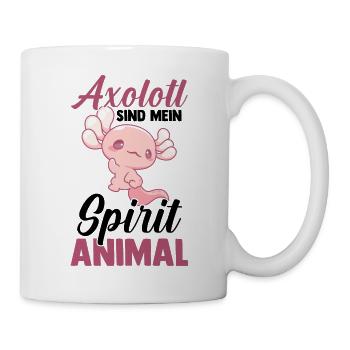 Axolotl - Mug blanc - blanc - Droite
