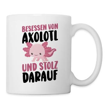 Axolotl - Mug blanc - blanc - Droite