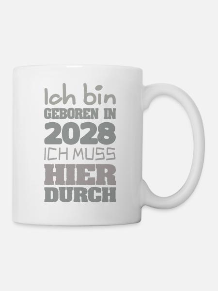 2028 - Tasse - Weiß