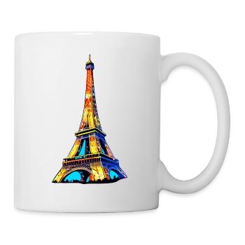 Eiffel tower #20 - Mug blanc - blanc - Droite