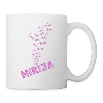 Eau Mirija - Mug blanc - blanc - Droite