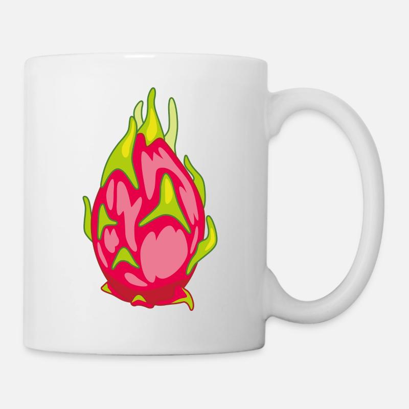 Pitaya Drachenfrucht - Tasse - Weiß