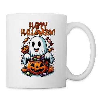 Fantôme d’Halloween - Mug blanc - blanc - Droite