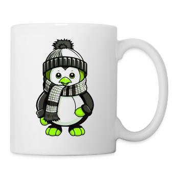 Penguin Winter Comic - Mug - white - Right