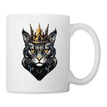 Couronne de chat - Mug blanc - blanc - Droite