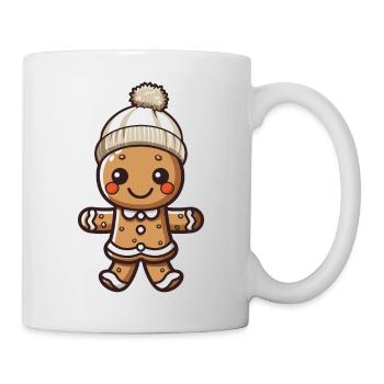 lebkuchenmann - Tasse - Weiß - Rechts