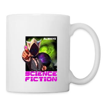 Dicton de science-fiction - Mug blanc - blanc - Droite