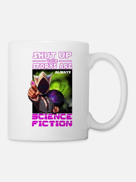 sci fi - Tasse - Weiß