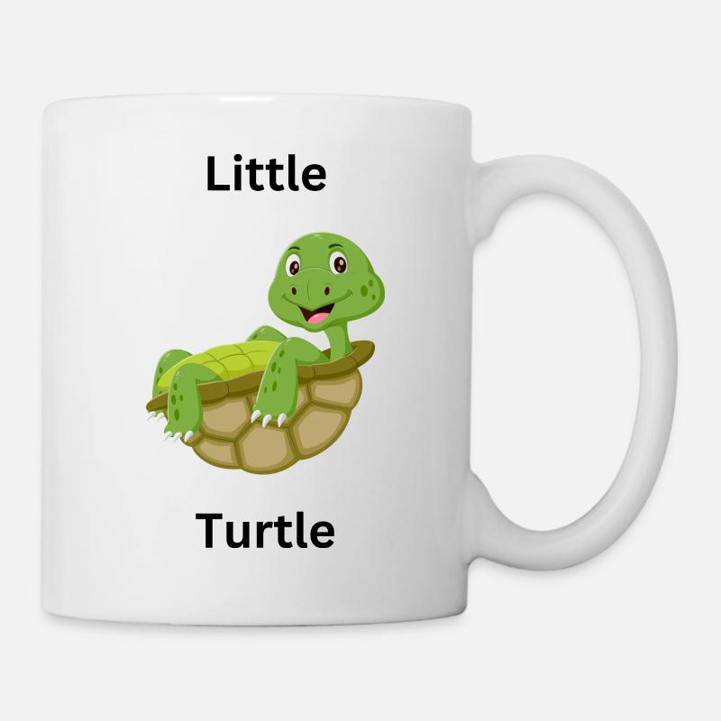 Little turtle - Tasse - Weiß