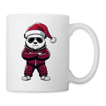 Panda Santa Claus - Mug - white - Right