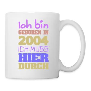 en 2004 - Mug blanc - blanc - Droite