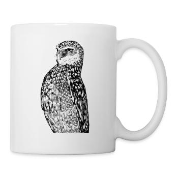 Weiser Adler ("Oberstleutnant") - Tasse - Weiß - Rechts