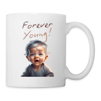forever young - Mug - white - Right
