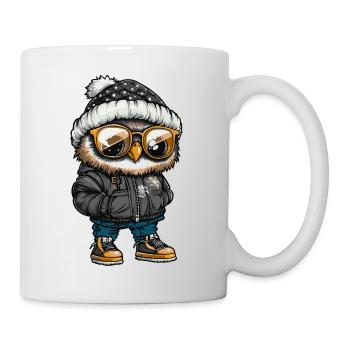 Owl Cool Comic - Mug - white - Right