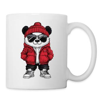 Panda Cool Comic - Tasse - Weiß - Rechts