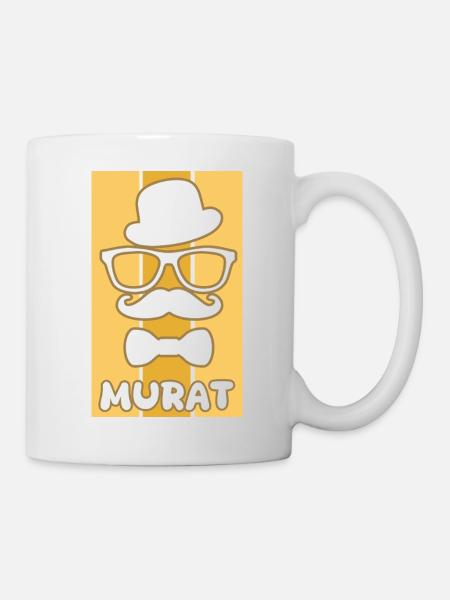 Prénom Murat - Mug blanc - blanc