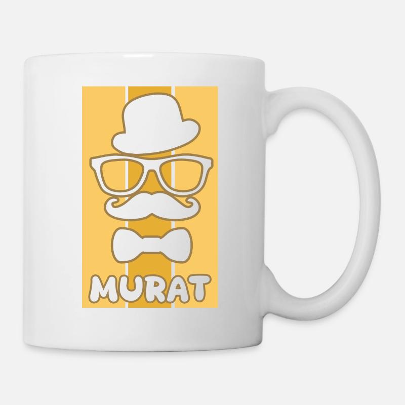 Prénom Murat - Mug blanc - blanc