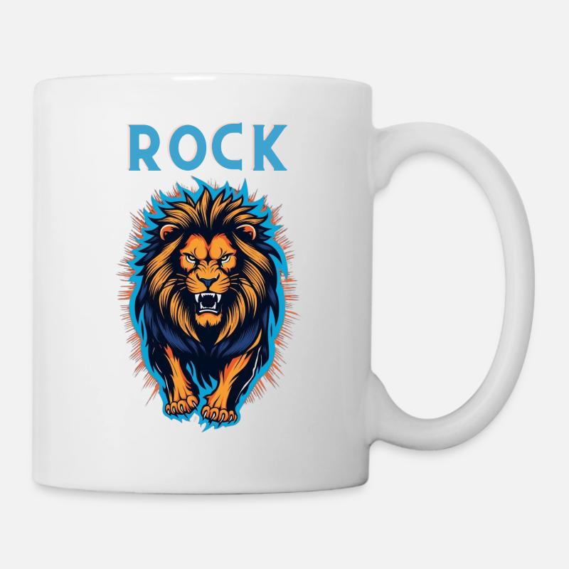 Rock Lion - Mug - white