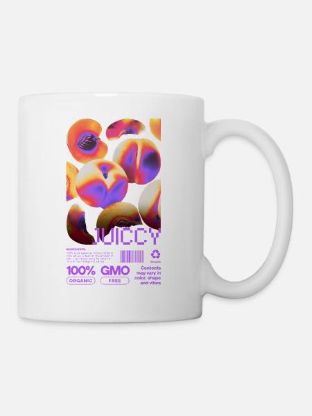 Juicy Glow - Tasse - Weiß