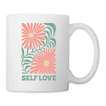 Nature et fleurs - Mug blanc - blanc - Droite