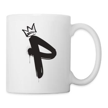 P - Tasse - Weiß - Rechts