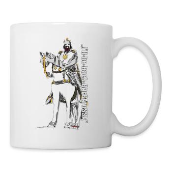 Barbarossa "I'll be back" - Tasse - Weiß - Rechts