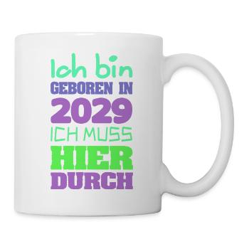 2029 - Tasse - Weiß - Rechts