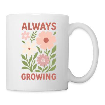 Always growing - Mug - white - Right
