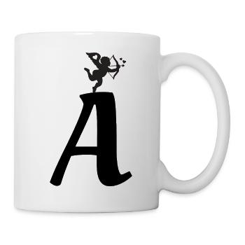 A - Tasse - Weiß - Rechts