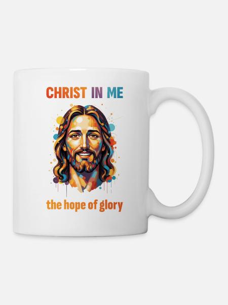 Christ en moi – Espérance de gloire - Mug blanc - blanc