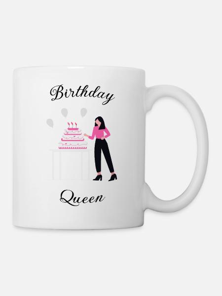 Birthday Queen - Mug - white