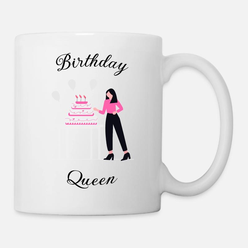 Birthday Queen - Mug - white