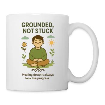 Grounded, Not Stuck - Mug - white - Right