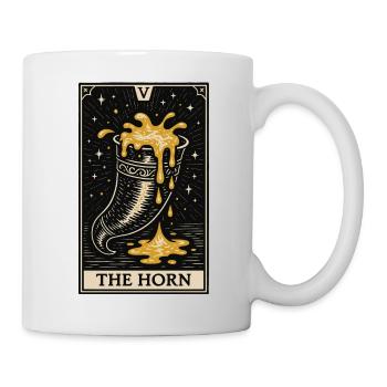 The Horn – Mead Tarot Drinking Ritual Card - Mug - white - Right