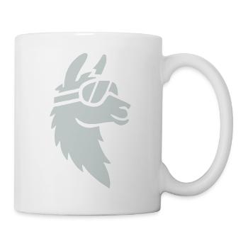 Lunettes de ski lama Animal - Mug blanc - blanc - Droite