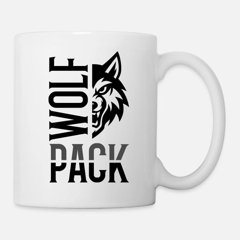 Wolf Pack Rudel - Tasse - Weiß