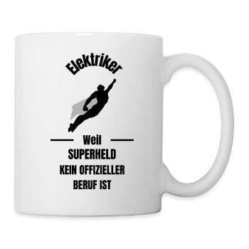 Elektriker - Tasse - Weiß - Rechts