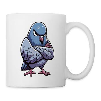 Pigeon pigeons pigeon fancier pigeon fancier - Mug - white - Right