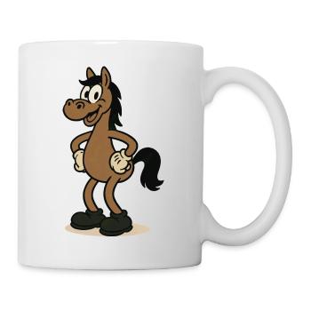 Horse Comic - Mug - white - Right